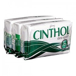 Cinthol Bathing Soap - Deo Sport ( Pack of 3 ) - 125 Gms